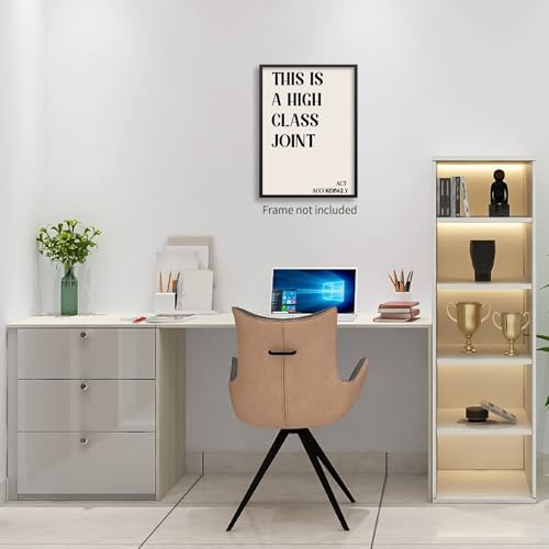 OMANI Neutral Minimalist Modern Poster Vintage Unique Quote Wall Art This is a - Image 3