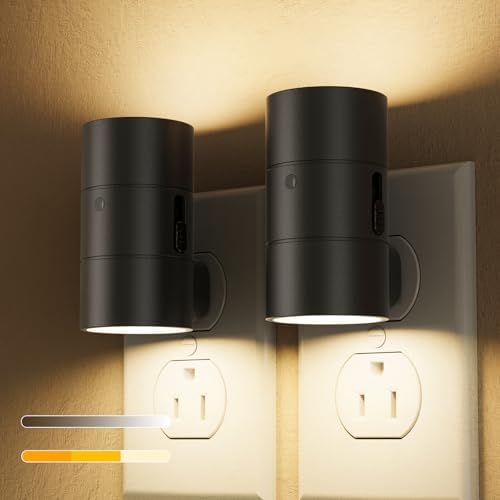 VOLISUN Night Light, Dimmable Led Night Lights Plug into Wall, Amber/3000K/4500K by VOLISUN