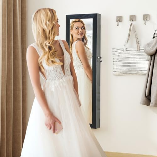 8 LED Lights Jewelry Armoire - Image 2