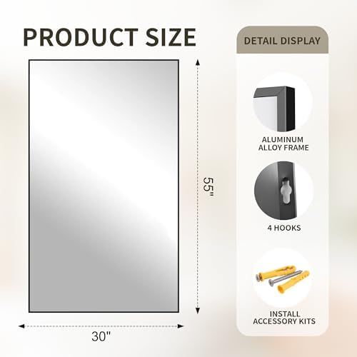 FICTOR Bathroom Vanity Mirror for Over Sink - Image 2