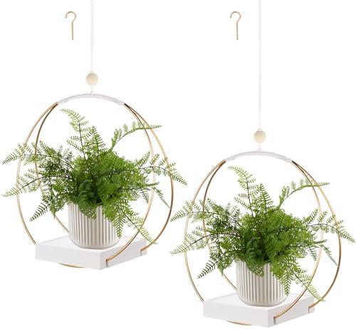 hismocal 2 Pack Hanging Planter Holder by hismocal