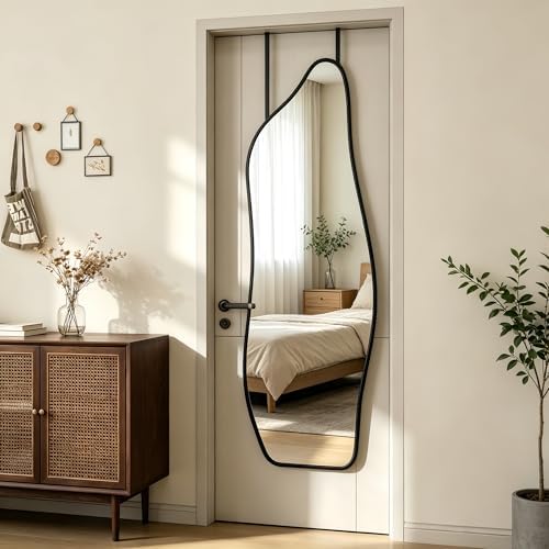 48"x16" Full Length Door Mirror, Dolphin Hanging Mirror - Image 6