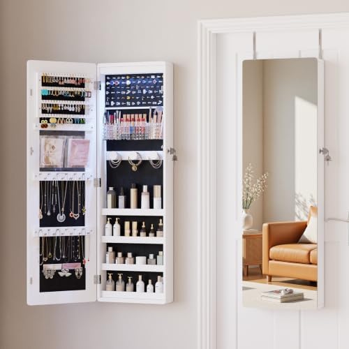 HNEBC Over the Door Organizer, Jewelry Cabinet - Image 3
