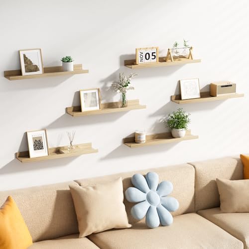 upsimples Floating Shelves for Wall Decor Storage - Image 5