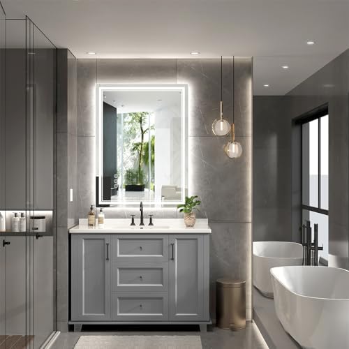 Ratsamee 24"x32" LED Bathroom Mirror - Image 2