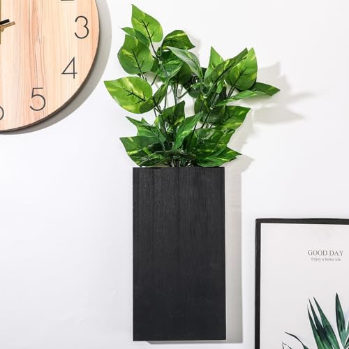 Vesici Wood Wall Planter Vase - Image 5
