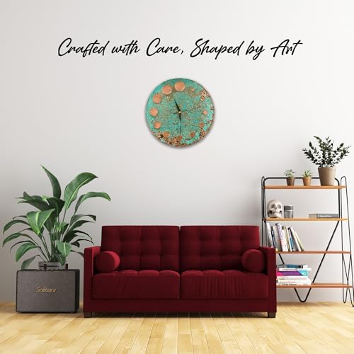 Handmade Copper Wall Clock Artisan Touch in Every Piece - Image 2