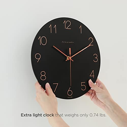 mooas Flatwood Wall Clock - Image 3