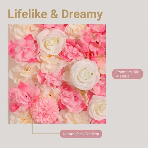 Artificial Flower Wall, 12 Panels - Image 6