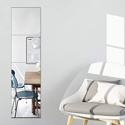 Glass Full Length Wall Mirror Tiles - Image 2