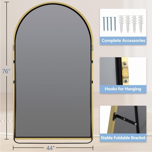 MirrMuse Oversized Arched Full Length Mirror - Image 7