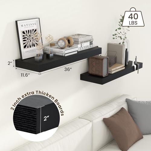FLYJOE Deep Floating Shelves - Image 3