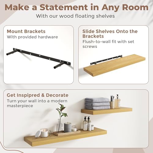 36 Inch Floating Shelves for Wall - Image 5
