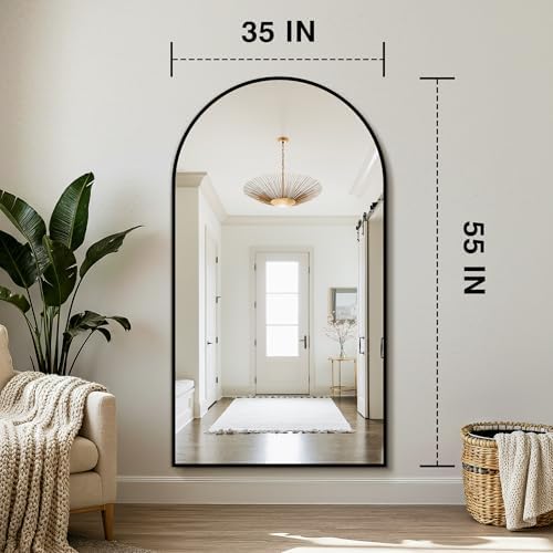 Arched Bathroom Mirror for Wall - Image 2