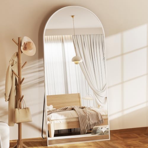 NEWBULIG 78"x38" Arched Full Length Mirror, Full Body Floor Mirror by NEWBULIG