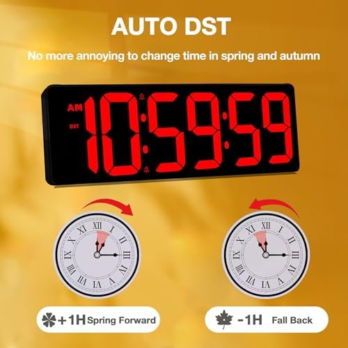Large Digital Timer Wall Clock - Image 6