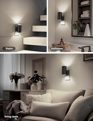 JandCase Night Lights Plug into Wall, Dimmable Night Light, 5000K White - Image 4