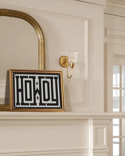 KBKBART Gold Framed Funky Big Howdy Canvas Wall Art Western Modern Decor - Image 5