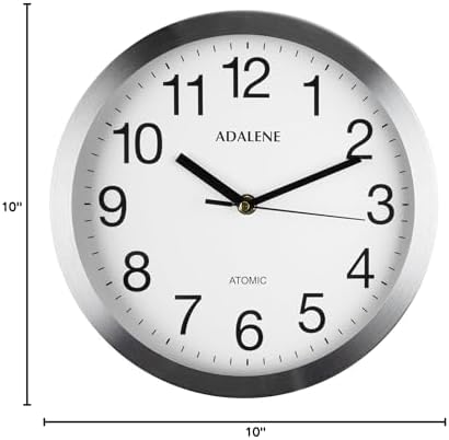 Adalene Modern Atomic Wall Clock Decorative - Image 3