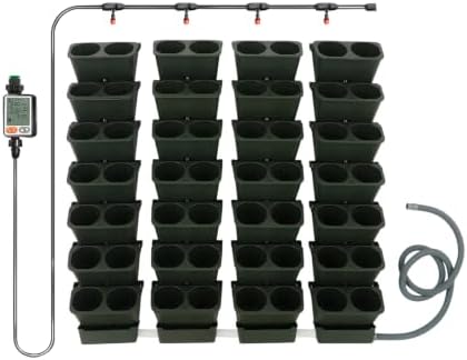 Living Wall Planter Indoor Self Watering 56 Pots Vertical Garden - Image 4