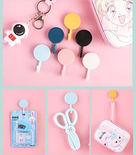 12 Pack Adhesive Hooks Cute Utility Hooks, Key Hooks - Image 4