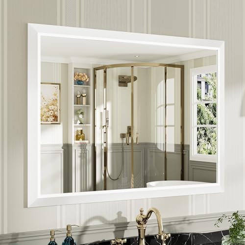 Briivue Bathroom Wall Mirror, 40x30 Inch by Briivuemodernmirrors