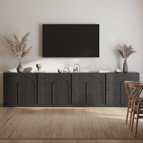 BELLEZE Bijou Set of 4 31.5" TV Stand & Entertainment Centers by BELLEZE