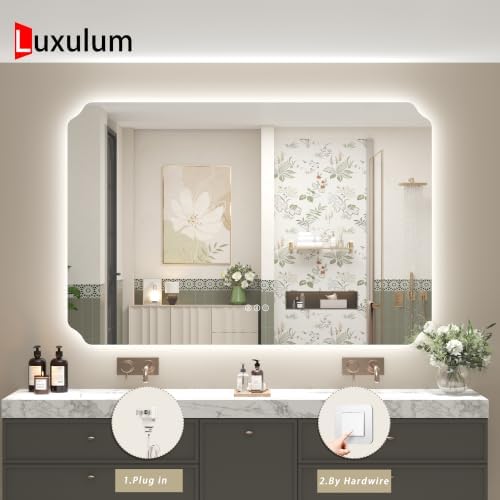 Backlit LED Lighted Bathroom Mirror - Image 6