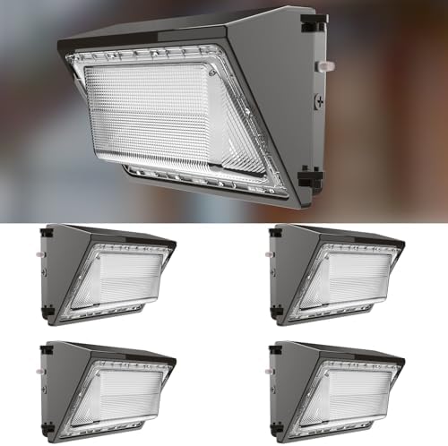 Lightdot 4 Pack 250W LED Wall Pack Lights by LightdotLighting