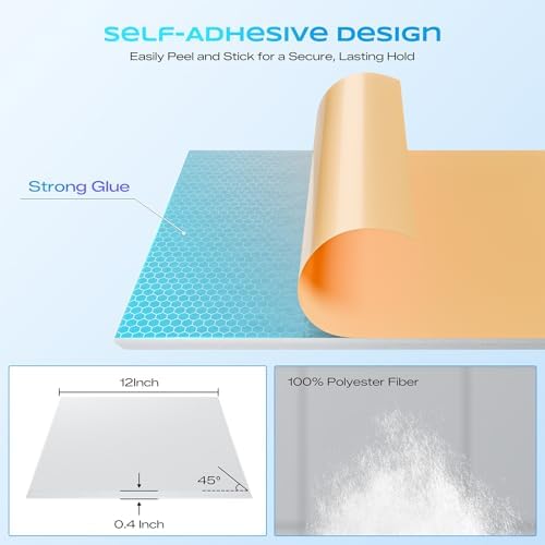 12 Pack Self-Adhesive Sound Proof Foam Panels - Image 2