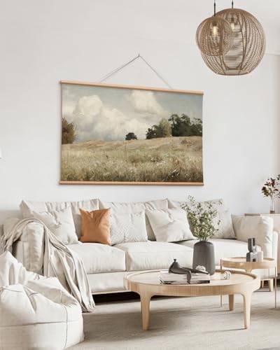 VIYYIEA Extra Large Canvas Wall Art, 36x54 Inch Vintage Landscape Painting - Image 4