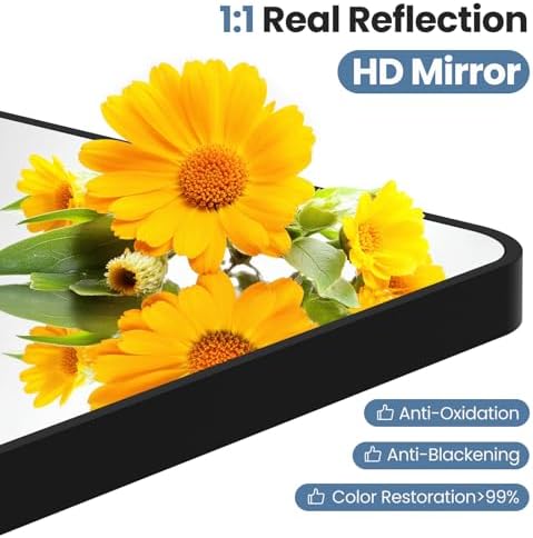 NEWBULIG Bathroom Mirror 24X36 Inch, Vanity Mirror - Image 4