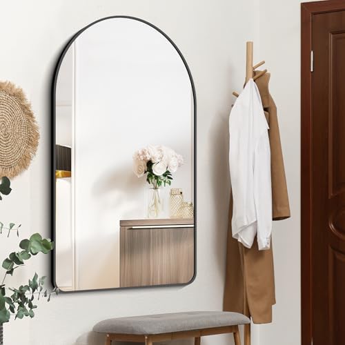 FORBATH Arched Mirror 30x50 Inch, Hanging or Leaning Against Wall - Image 6