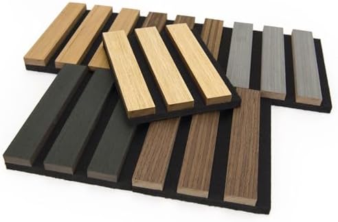 Art3d 6 x 4.7 in Soundproof Wood Texture Wall Panel, Sample Pack - Image 5