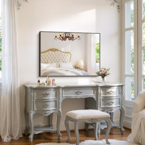 YIROMAN Bathroom Mirror 30"x40", Rectangular Vanity Mirror - Image 4