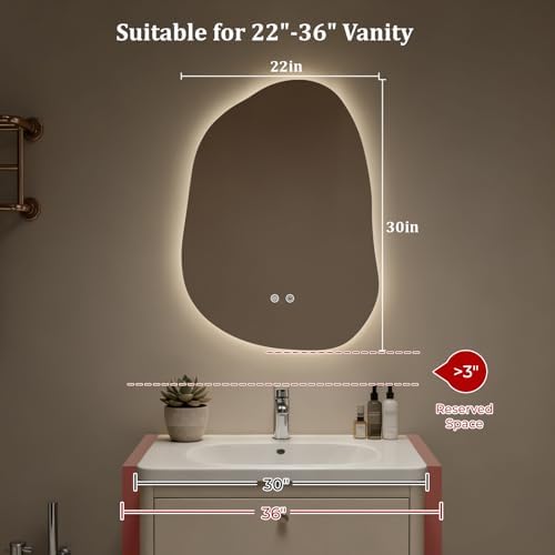 WallBeyond LED Bathroom Mirror - Image 6