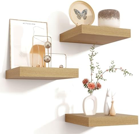 Venusmiles 8"x8" Square Floating Shelves by Venusmiles