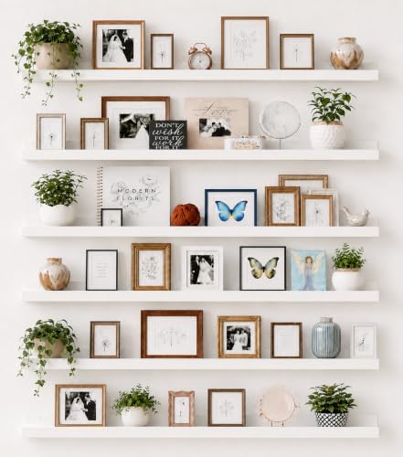 upsimples Floating Shelves for Wall Decor and Storage by upsimples