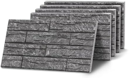 K&B Panels 3D Wall Panels, Slate Effect Styrofoam Wall Panelling Kit, by Unknown