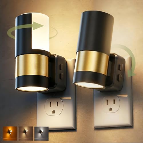 L LOHAS LED Night Lights Plug into Wall, Dimmable Plug in Night Light by LLOHASLED