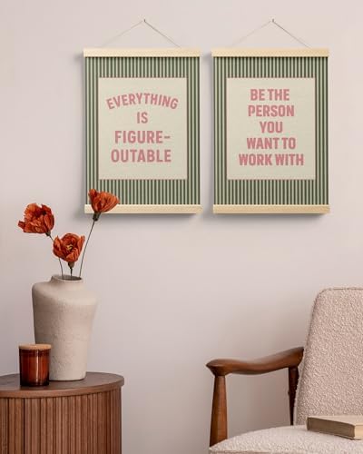 FGFK Positive Affirmations Wall Art Poster Hanger Frame 12x16 Inch - Image 4