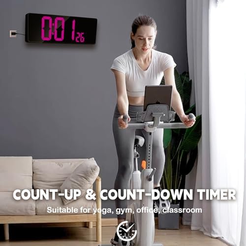 Digital Wall Clock Large Display: 16.5" LED Digital Clock - Image 3