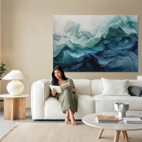 Soon Global Acoustic Wall Panels, Art Acoustic Panels, Aqua Dreams - Image 6