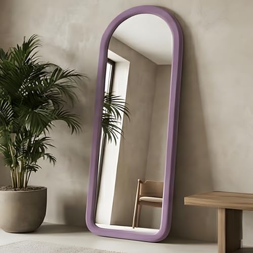 Full Length Mirror 56"x20" Arch Floor Mirror by NEUWEABY