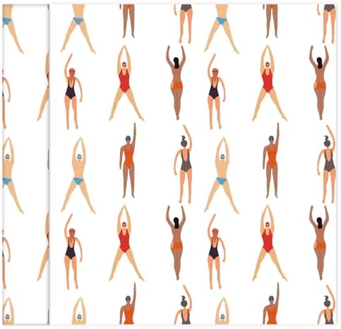 Gymnastic Wallpaper Peel and Stick Wallpaper Sports Wall Paper Self Adhesive by itechpanda
