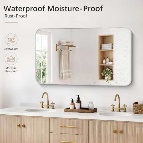 DESBING 50"x30" Bathroom Mirror - Image 6