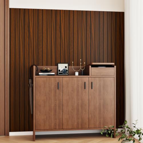 Wallercity 3D Brown/Red Self Adhesive Wood Slat Panels - Image 2