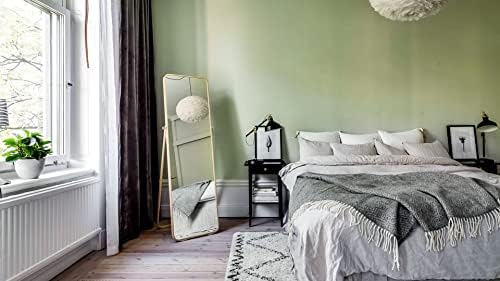 LACHEERY 15.8"x276" Sage Green Wallpaper Green Peel and Stick Wallpaper Solid - Image 7