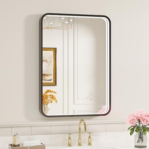 20x28 Inch LED Bathroom Mirror by Twalsu