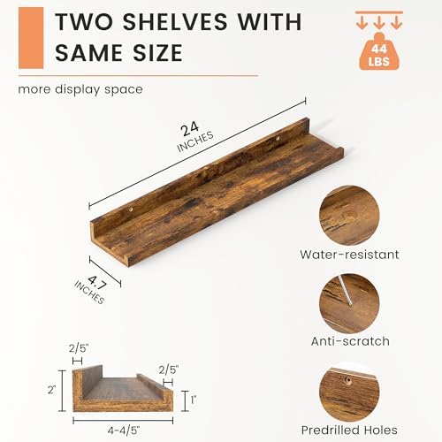 Picture Ledge Shelf, Floating Shelves - Image 3